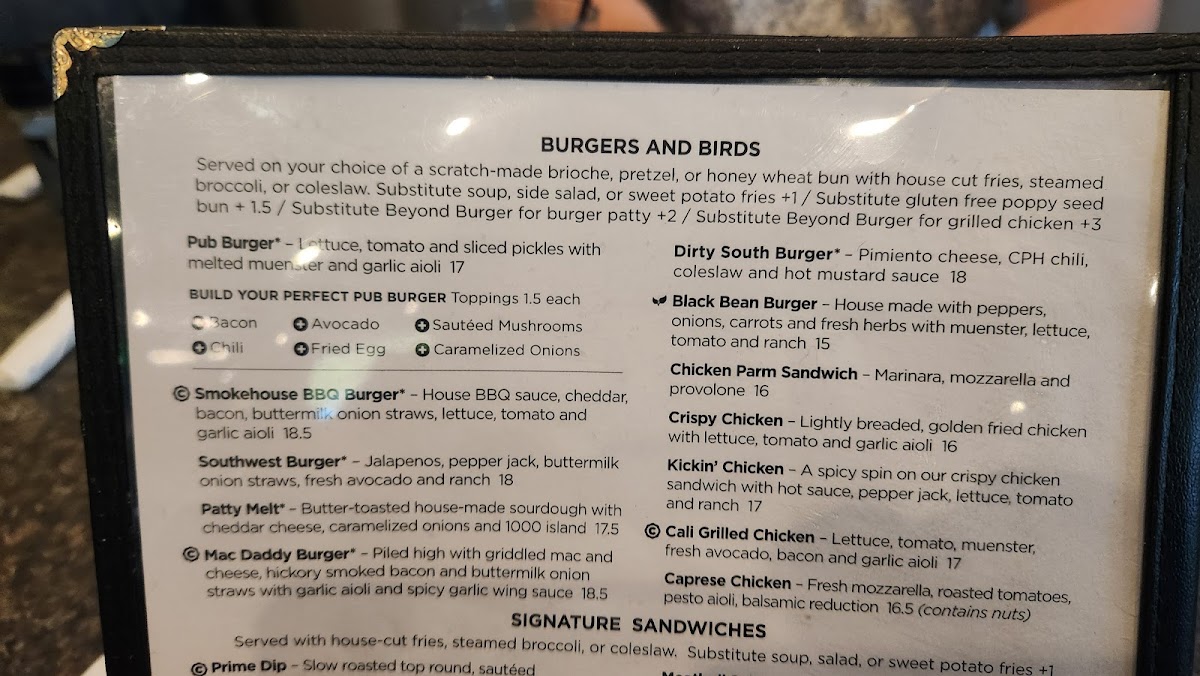 Craft Public House Menu - Image 5